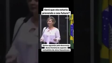 Vamos aguardar pelo desenrolar desta história da suposta rachadinha da Joice Hasselmann