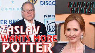 Random Rants: Zaslav Says....MORE Harry POTTER & More JK Rowling!