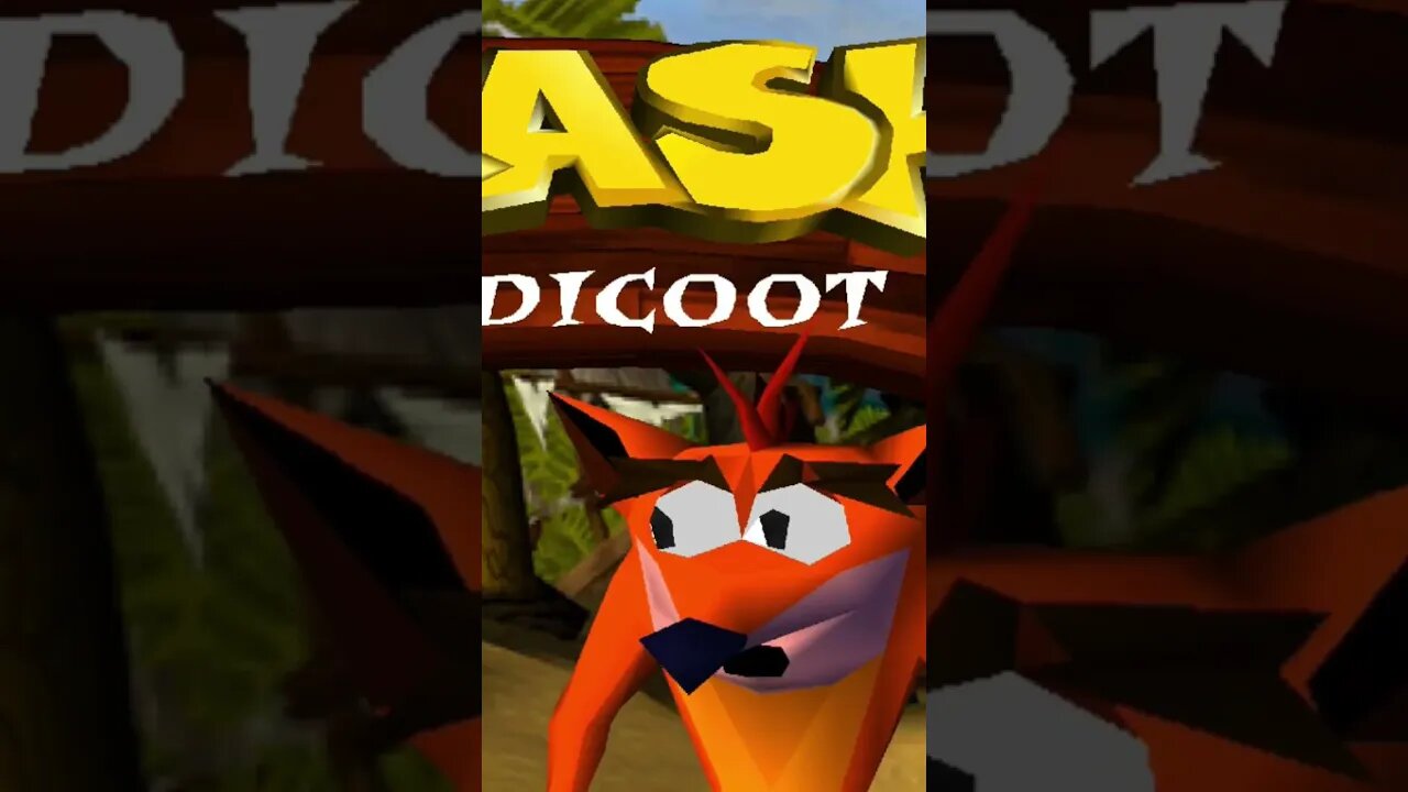 Por qué Crash Bandicoot no tiene cuello #shorts