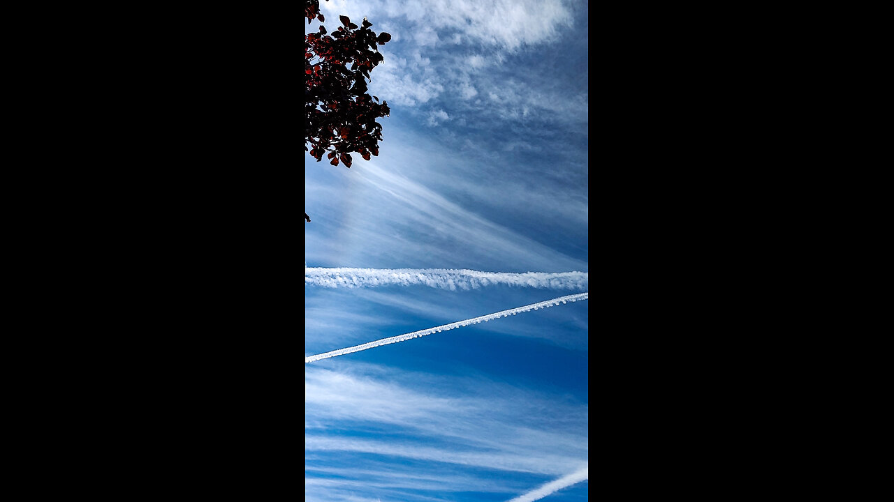 Chem Trails Over Lassen County