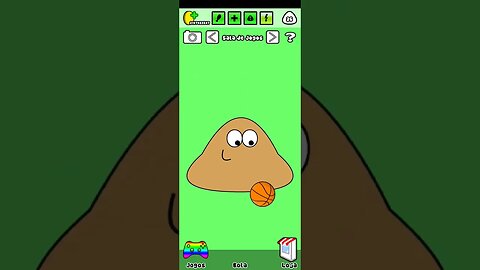 playing with the basketball #pou