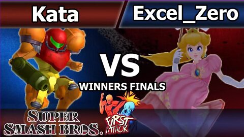 ET Kata (Samus) vs. IFF Excel_Zero (Peach) - Melee Singles Winners Finals - First Attack