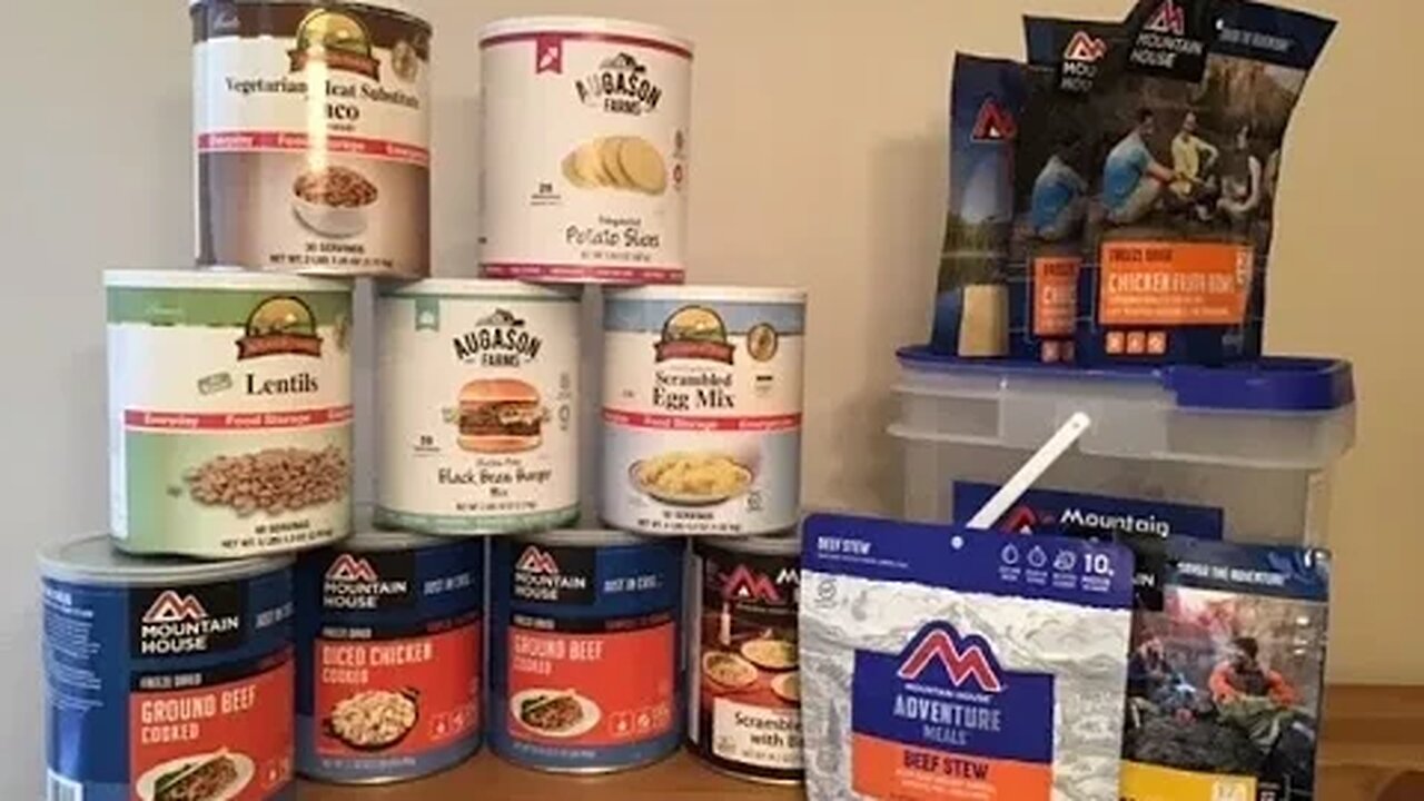 Freeze dried emergency food ..the good, bad and the ugly