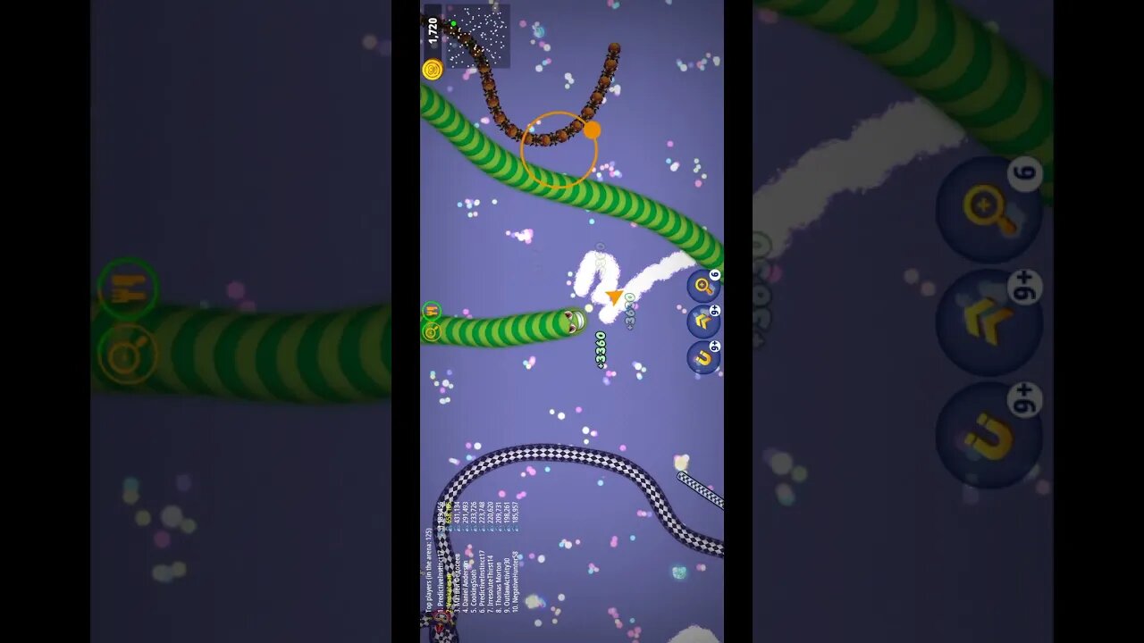 Shorts CASUAL AZUR GAMES Worms Zone .io - Hungry Snake 55-490