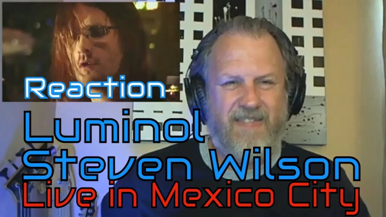 Steven Wilson - Luminol (Live in Mexico City) Bass Player Reaction