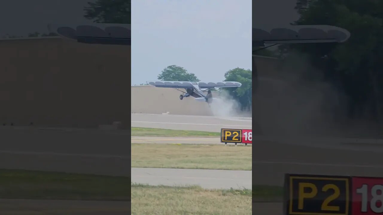 Drunk guy steals plane at #oshkosh 2023