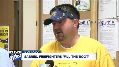 Buffalo firefighters team up with SMART to fill the boot