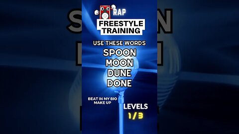 Could You Rap Over This HARD TRAP x Freestyle Type Beat? 🔥 | Freestyle Rap Training 2 #shorts