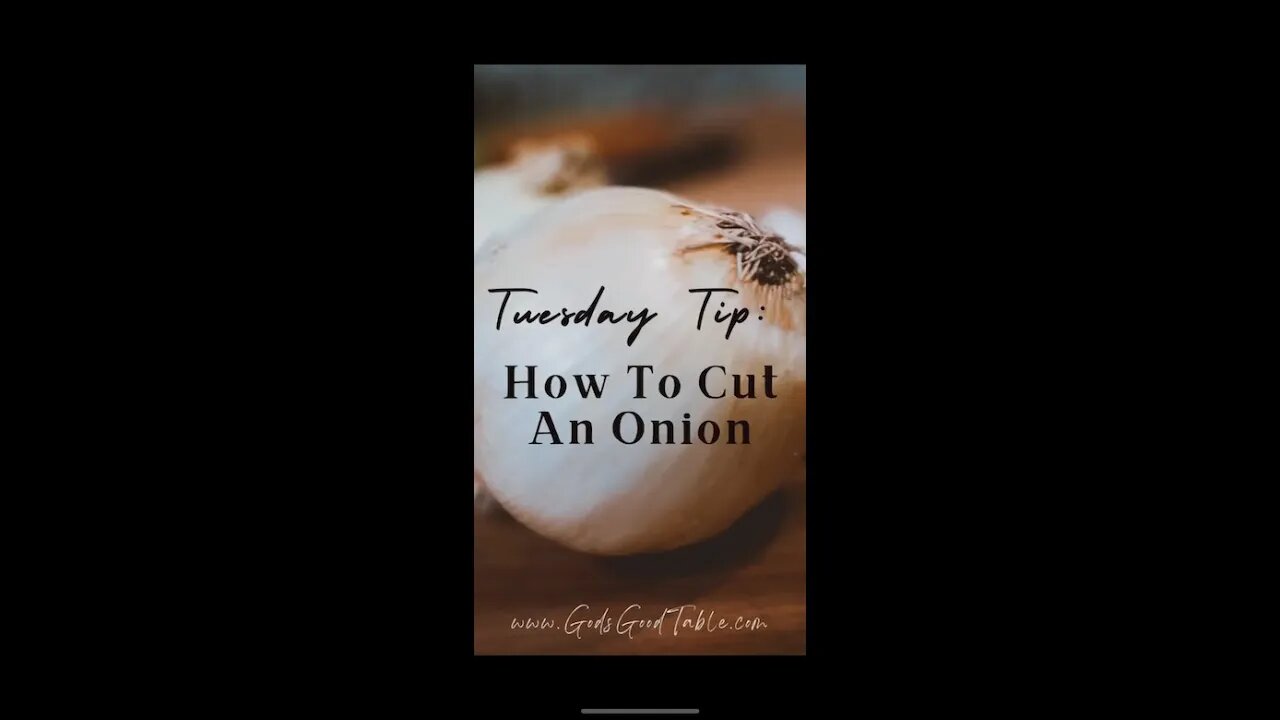 How to Cut an Onion - Tuesday Tips #shorts #onion #chefknife #knifeskills