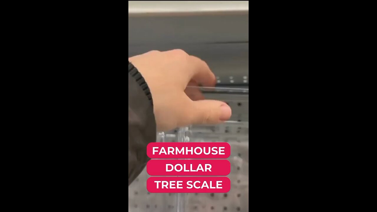 farmhouse doller tree scale