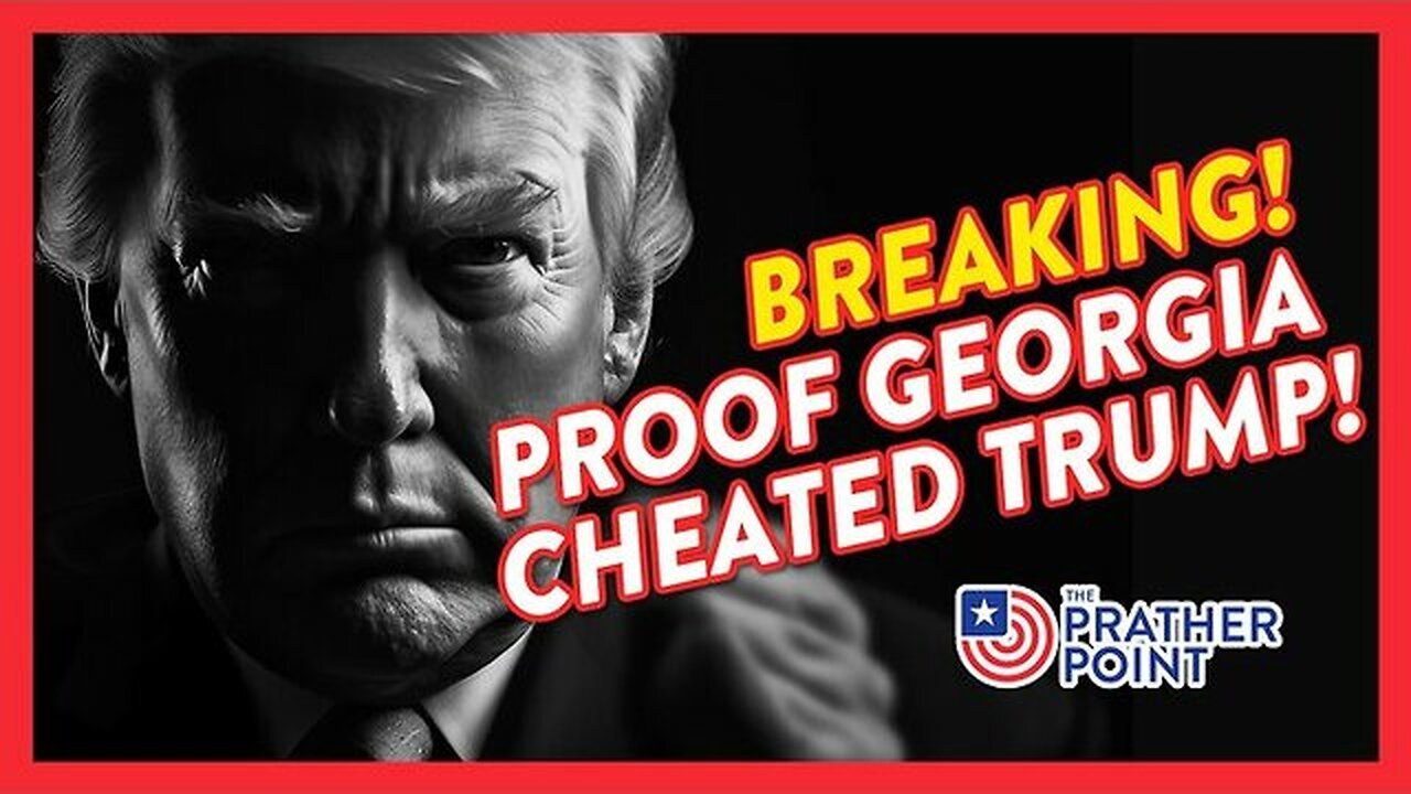 BREAKING! Proof Georgia Cheated Trump