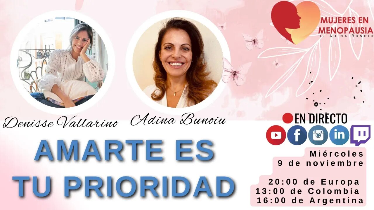 Amarte es tu prioridad | Mujeres en Menopausia