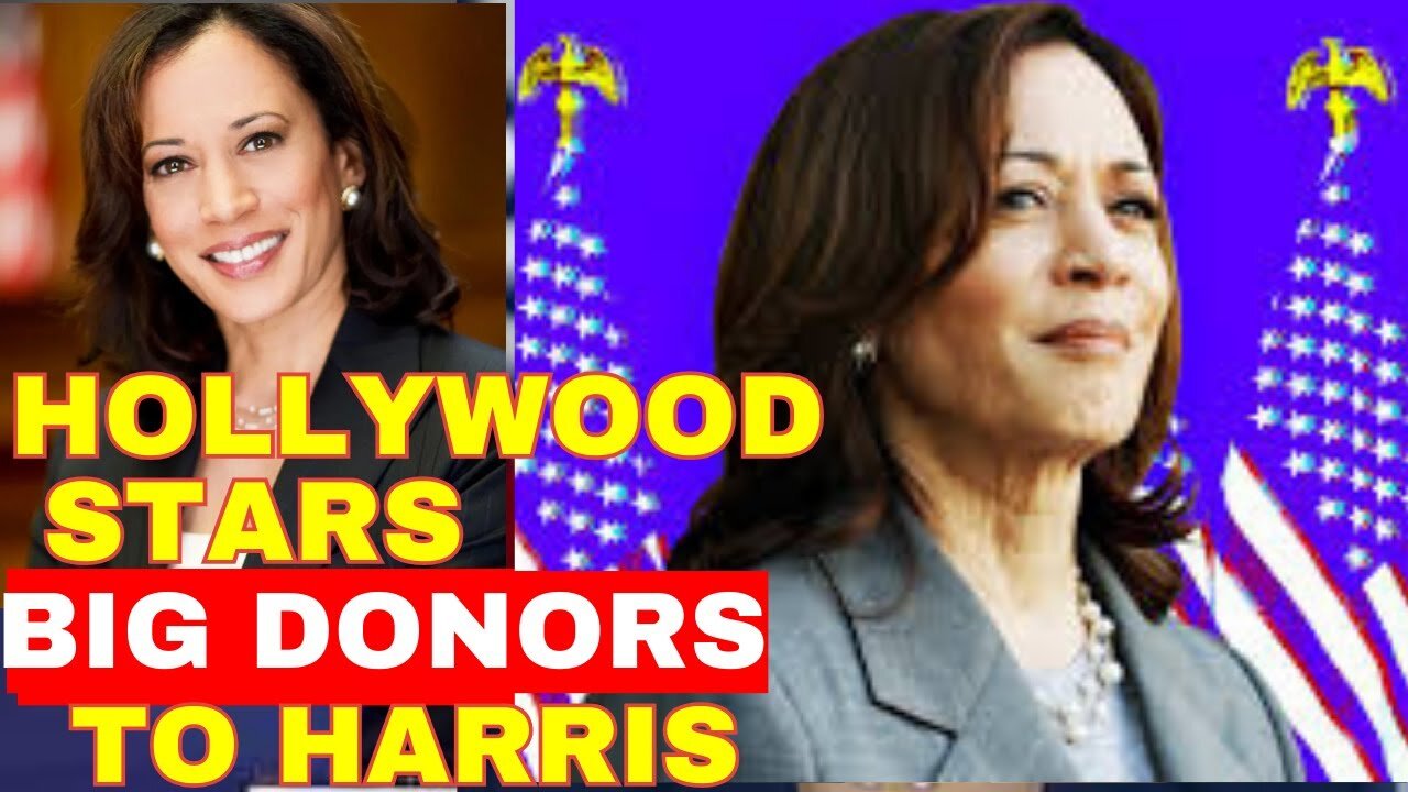 Top HOLLYWOOD Stars Donors to Kamala Harris's 2024 Presidential Campaign