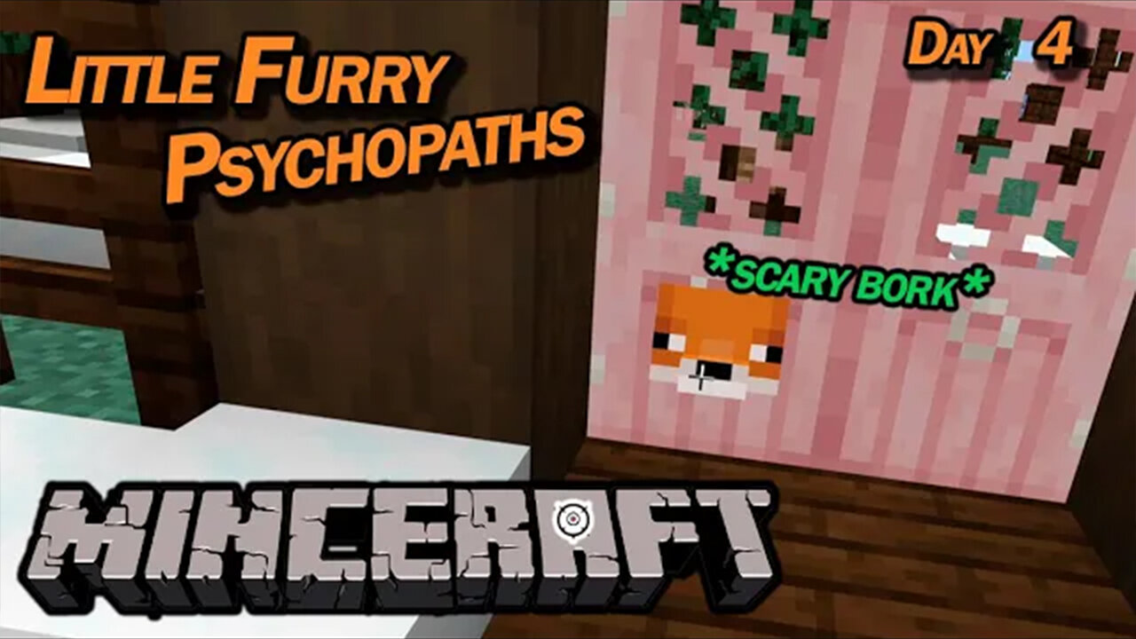 Little Furry Psychopaths | Minecraft [PS5 Minceraft] (Day 4)