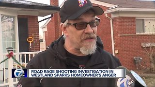 Road rage shooting investigation in Westand sparks homeowner's anger