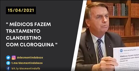 BOLSONARO NÃO QUERIA VACINA