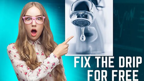 HOW TO FIX YOUR FAUCET DRIP FOR FREE #delta #MOEN #faucet