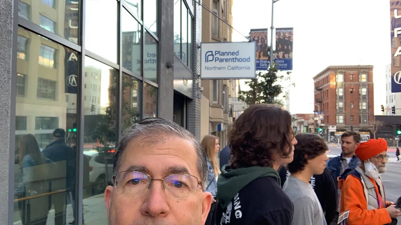 Protesting Planned Parenthood in San Francisco