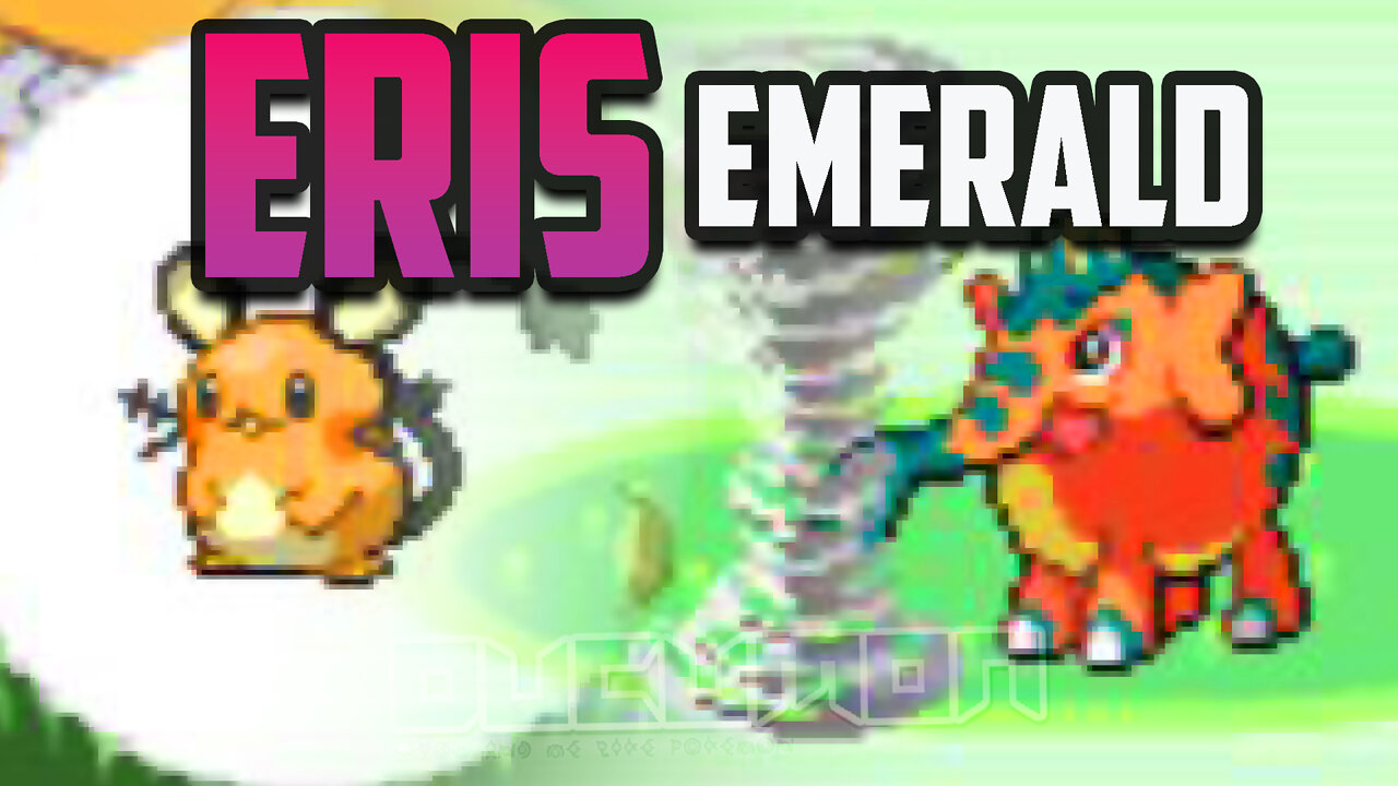 Pokemon Eris Emerald - New GBA Hack ROM, Super Randomized Hack ROM up to GEN 8, PSS System