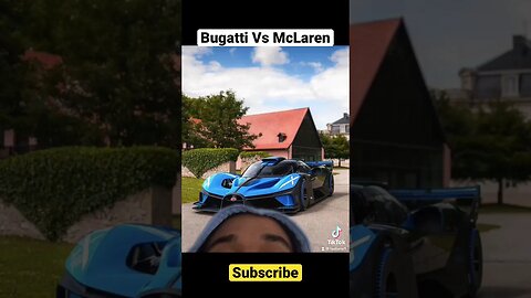 Bugatti Vs McLaren #bugatti #mclaren #car #supercars #hypercar #fastcars #exotic #shorts