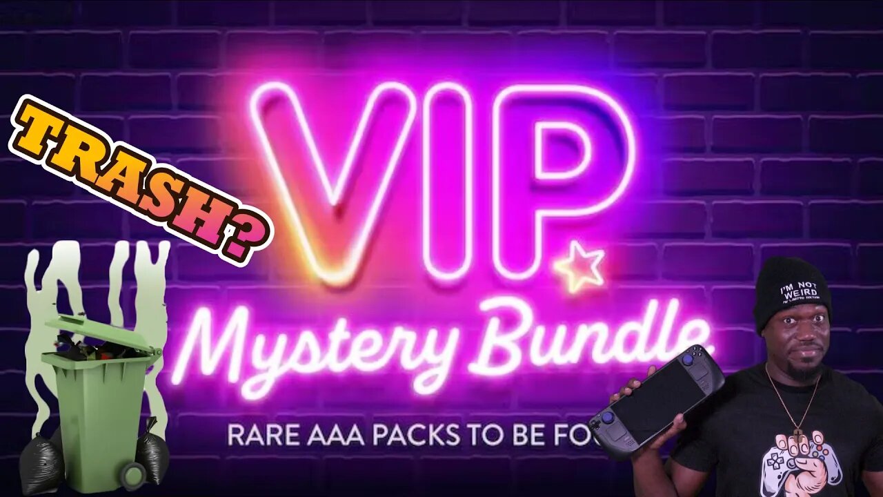 Took a Chance on the VIP MYSTERY STEAM GAME BUNDLE from Fanatical