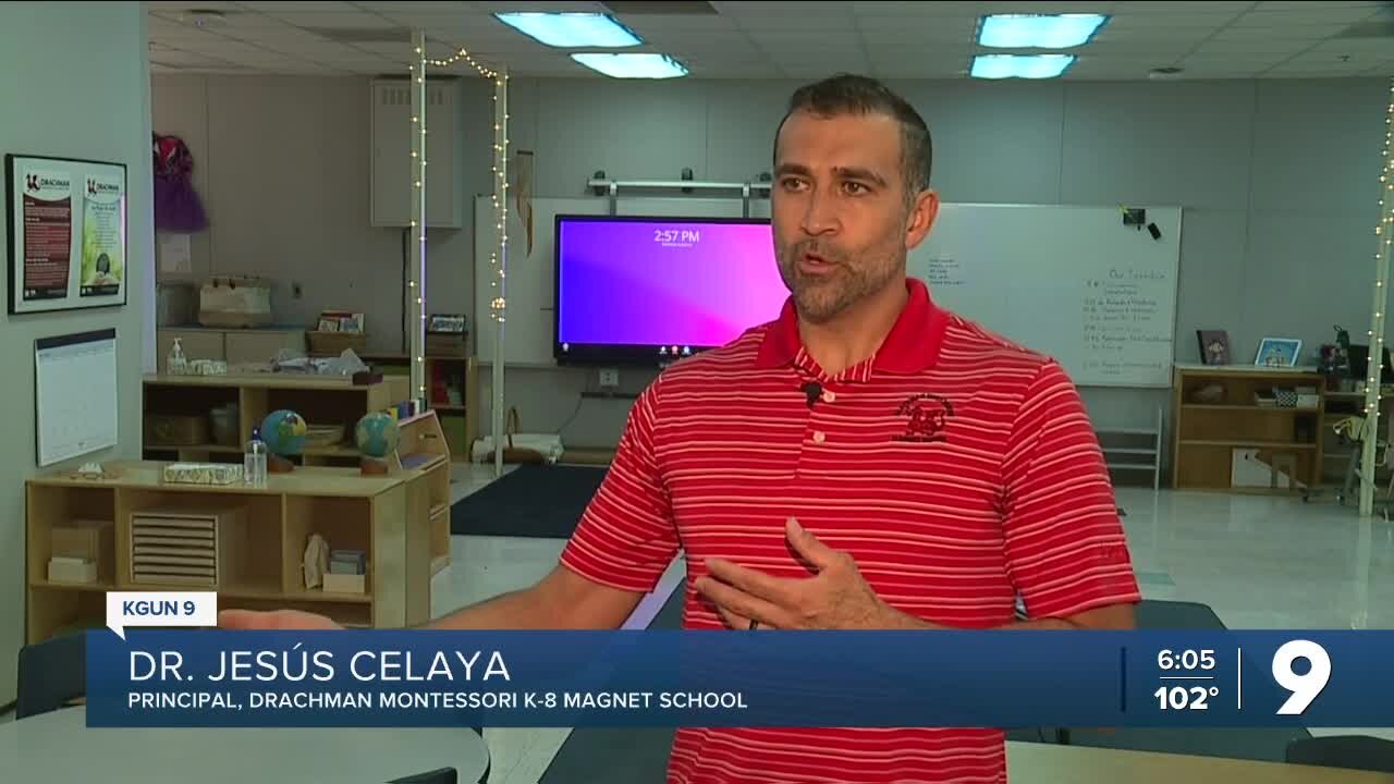 Drachman Montessori K-8 Magnet School embraces the Montessori Way