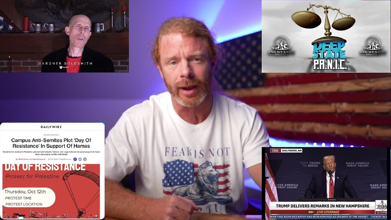 Awaken With JP: Hosting Pro Hamas Protests, mrcTV/Gardner Goldsmith, And We Know | EP983