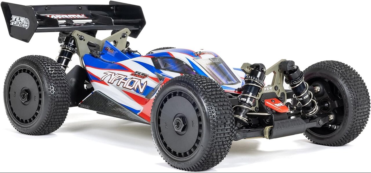 Coche de carrera juguete, ARRMA RC Car 1/8 TLR Tuned Typhon 6S 4WD BLX Buggy RTR