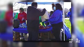 Tendea Family handing out hope in Baltimore