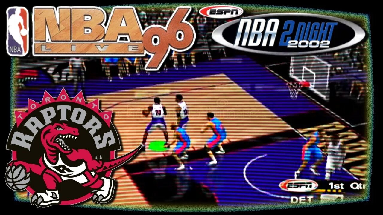 Gridiron Live: ESPN NBA 2Night 2002 /NBA Live 96 || Toronto Raptors Season