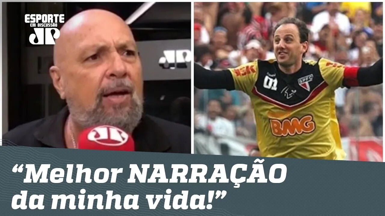 Nilson Cesar SE ARREPIA ao relembrar narração do 100º gol de Rogério Ceni!