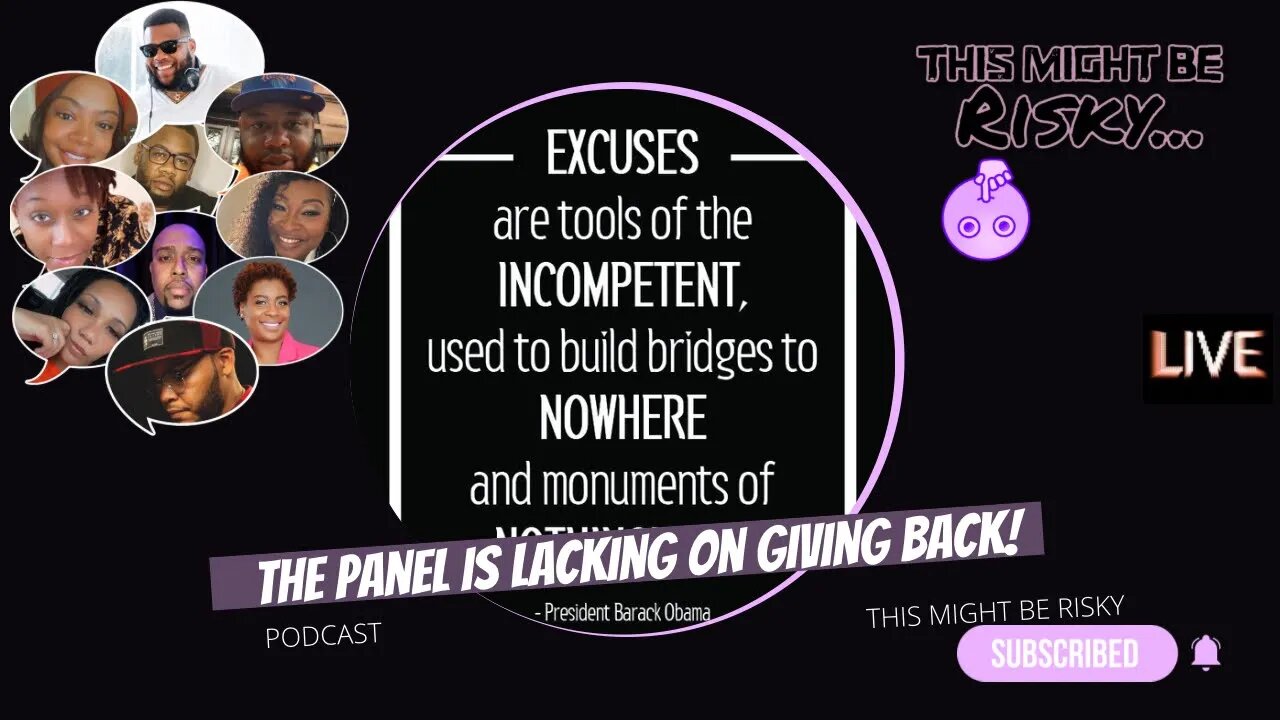 THE PANEL TRIES TO JUSTIF WHY THEY SLACK ON GIVING BACK TO THEIR COMMUNITY!