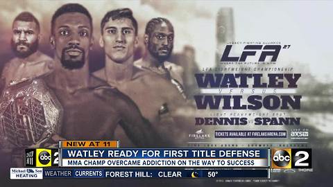 Watley ready for first Legacy Fighting Alliance lightweight title defense