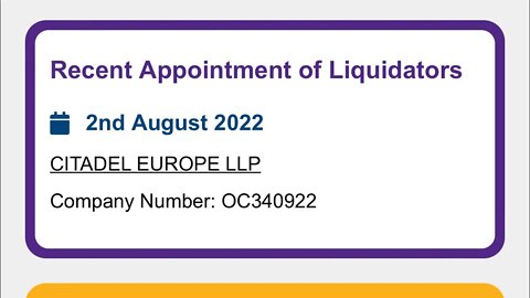 Citadel Europe is shutting down Not fake news