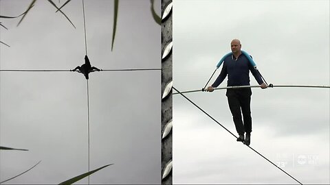 Stuntman Nik Wallenda opens up on horrific training accident involving his sister, Times Square stunt