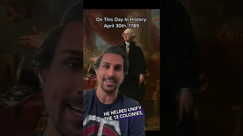 TODAY IN HISTORY: 4/30/1789 #shorts