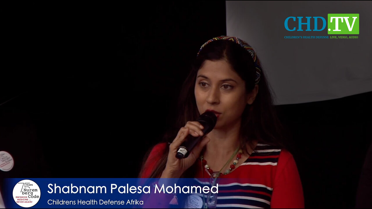 Shabnam Palesa Mohamed Speech at Nuremberg 75