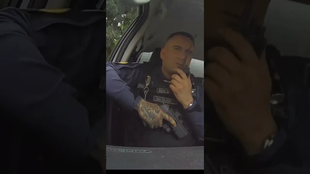 BATERAM DE FRENTE COM SARGENTO SALAZAR DEPOIS DE MINUTOS DA OCORRÊNCIA REPASSADA VIA RÁDIO DA PM