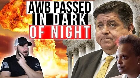 BREAKING: Illinois passes “Assault Weapons” ban OVERNIGHT… Add another State to the lawsuit list!