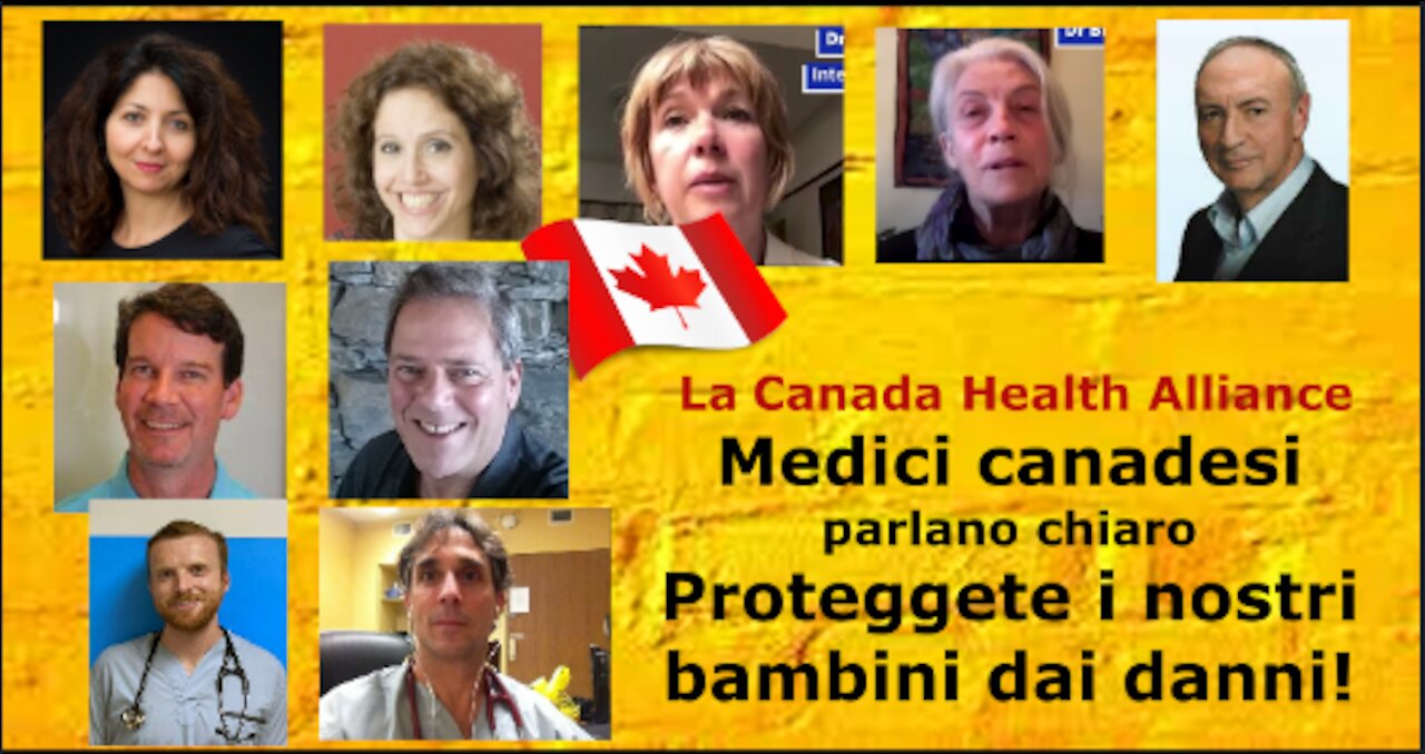 Medici canadesi parlano chiaro per proteggere i nostri bambini dai danni