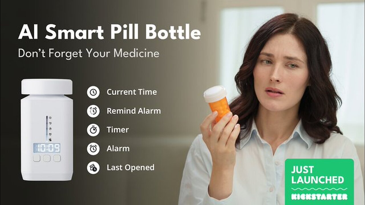 DEFI AI Smart Pill Bottle | Don’t Ever Forget Your Meds