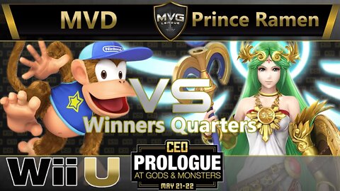 PG|MVD (Diddy) vs. Prince Ramen (Palutena) - Winners Quarters - CEO Prologue
