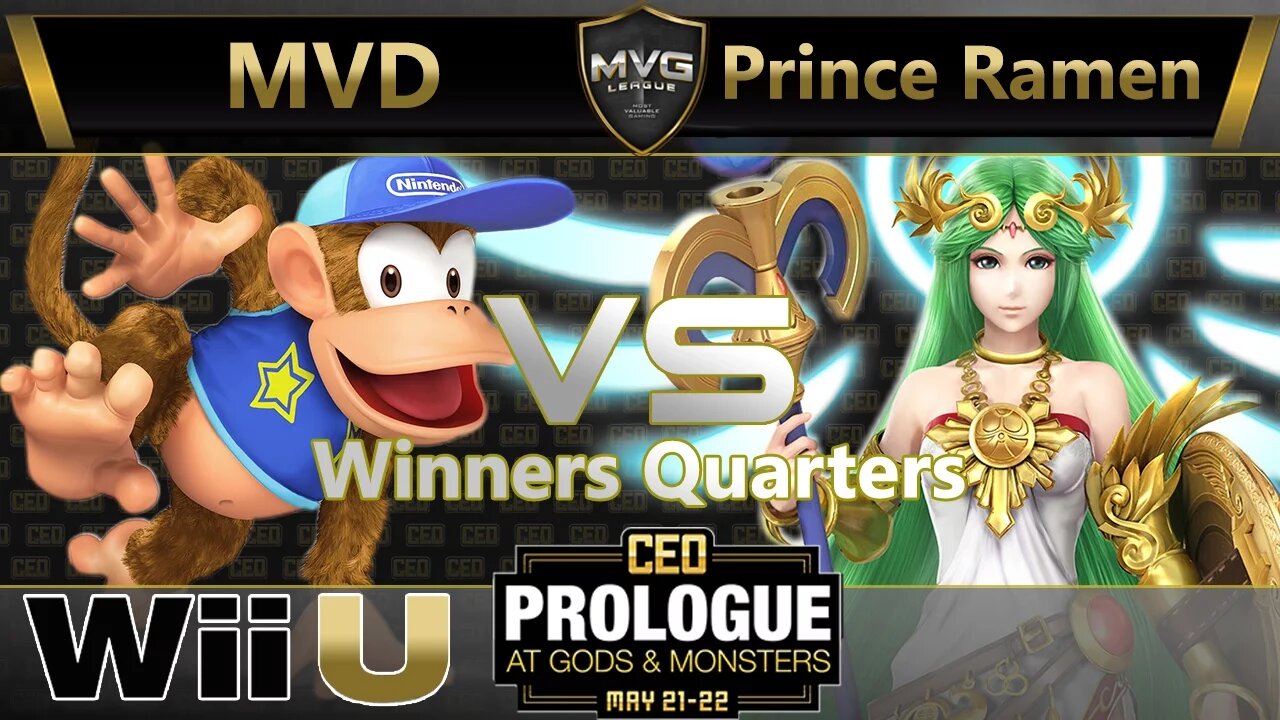 PG|MVD (Diddy) vs. Prince Ramen (Palutena) - Winners Quarters - CEO Prologue