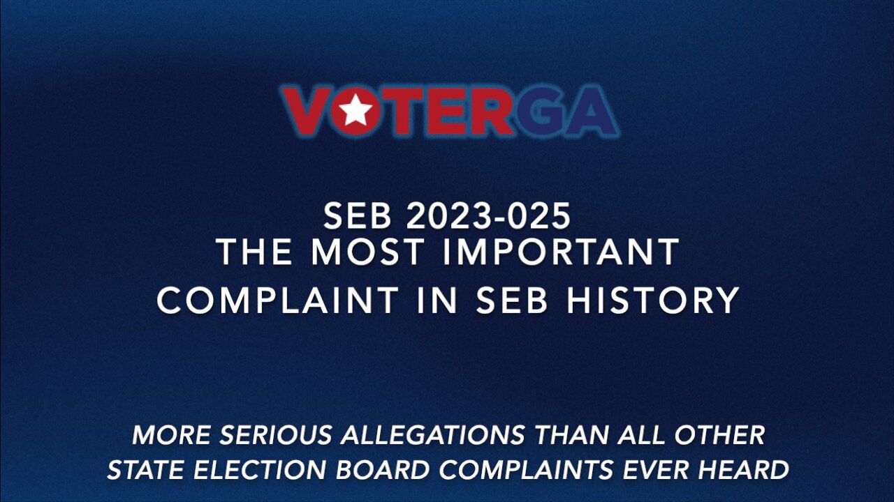 Garland Favorito shreds 3 years of Fulton Co. & GA SOS election lies in 15 minutes