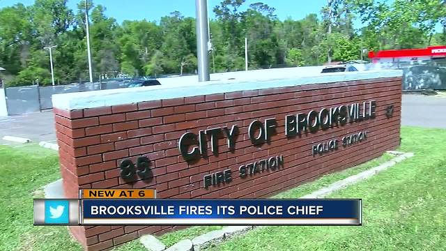 Brooksville Police Chief Fired in the midst of negotiations to disband department