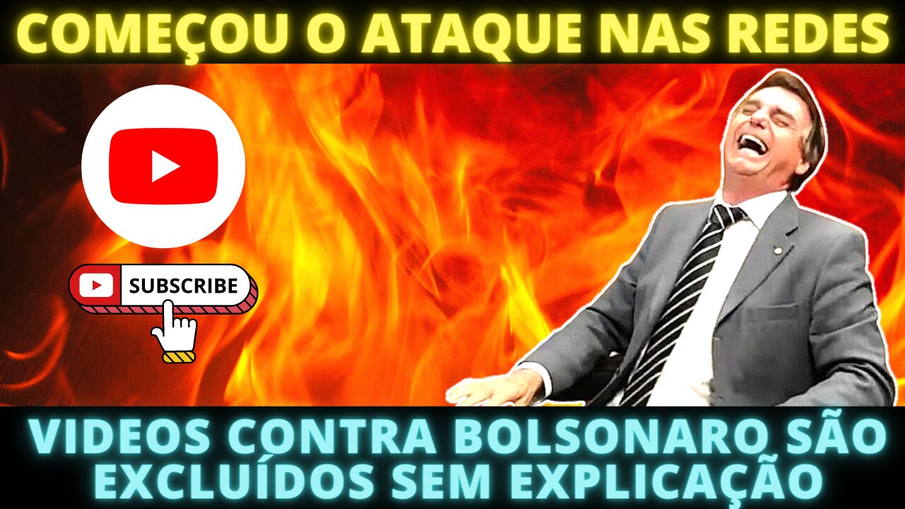 Começou a guerra nas redes - Videos contra Bolsonaro são removidos