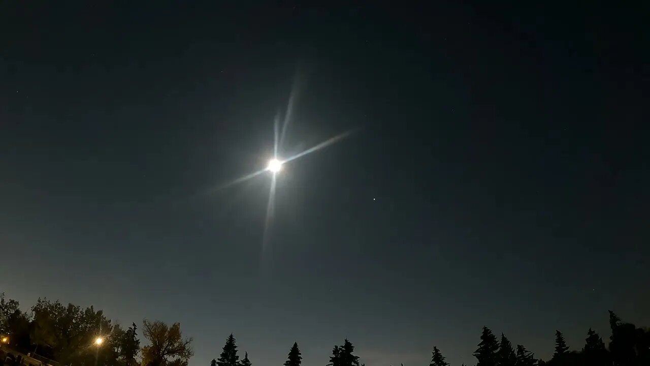 HUNTER'S MOON WITH JUPITER!!! - October 2022 Full Moon