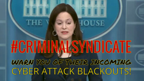 WARNING! #CRIMINALSYNDICATE DEMONIC B*TCH WARNS YOU OF THEIR COMING CYBER ATTACK BLACKOUT!