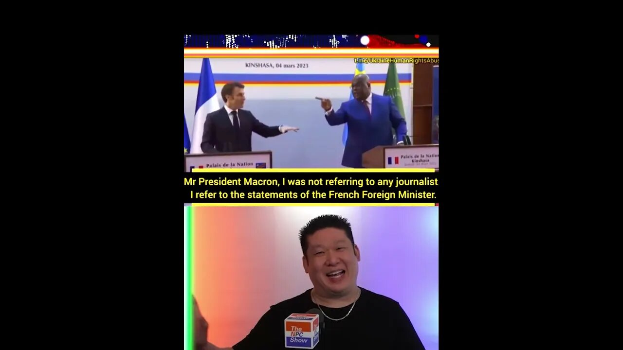 M4cron Gets Punked By A President From Africa 🟠⚪🟣 The NPC Show