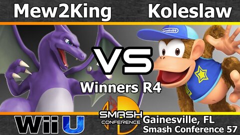 COG MVG|Mew2King (Cloud & Charizard) vs. Koleslaw (Diddy) - Winners R4 - SC57